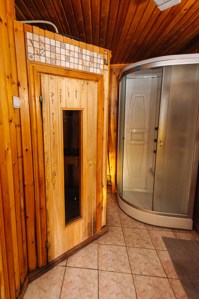 Дом 2-местный (с камином)