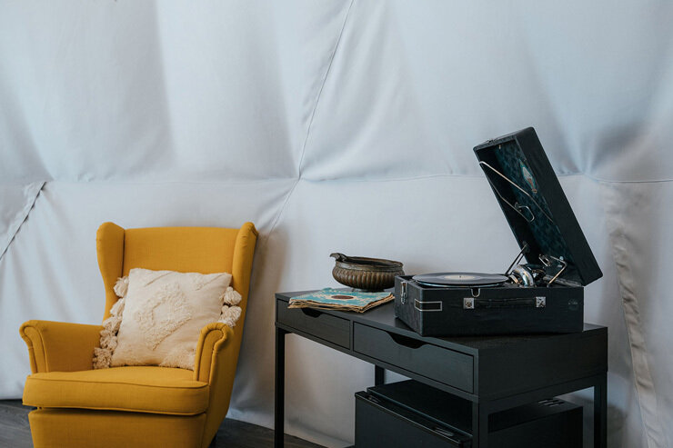 Глемпинг 2-местный (геокупол)