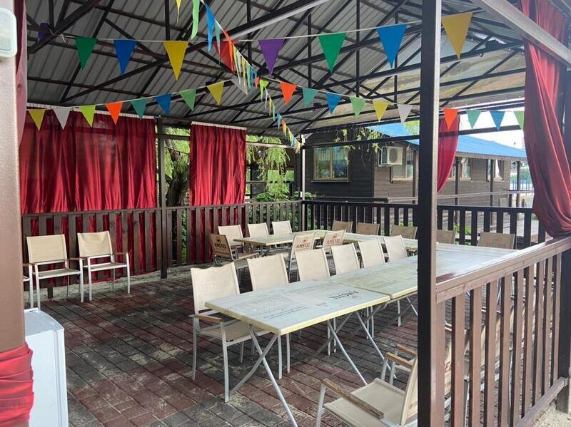 Большая беседка на 40 гостей