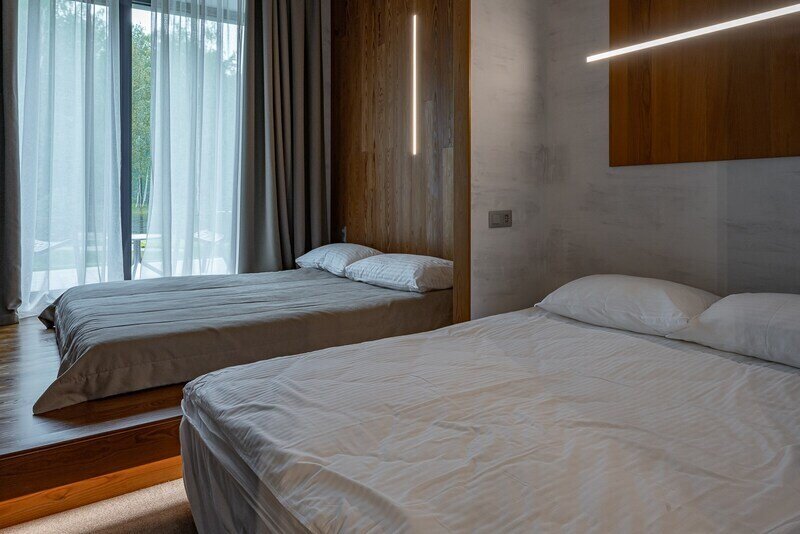 Дождь с террасой