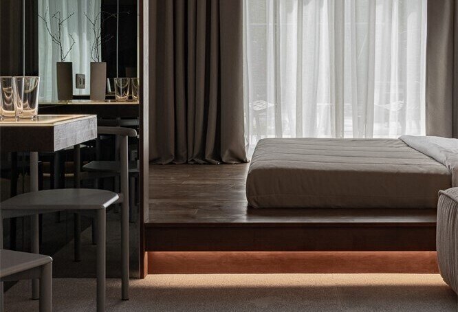 Дождь с террасой