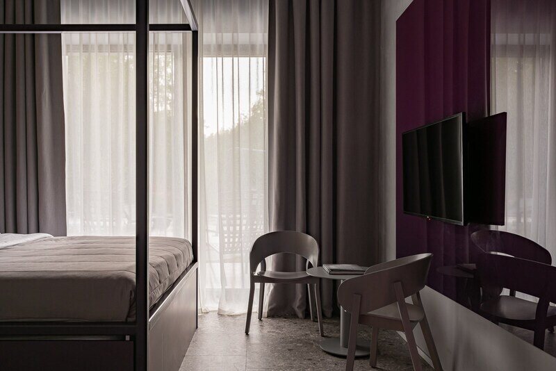 Туман с террасой