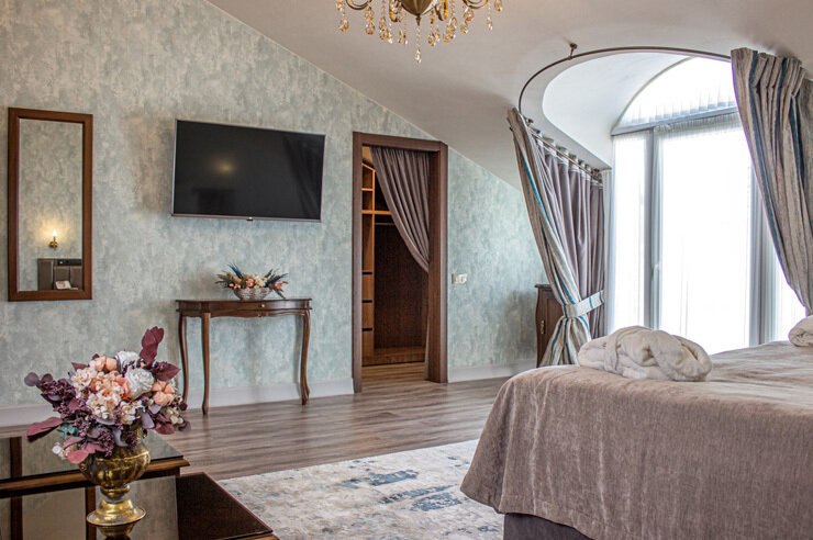 Делюкс Гранд 4-местный (с террасой, мансарда)