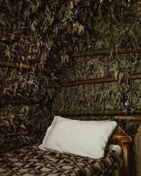 Эко-домик РЕЛАКС эвкалипт, сено, дуб