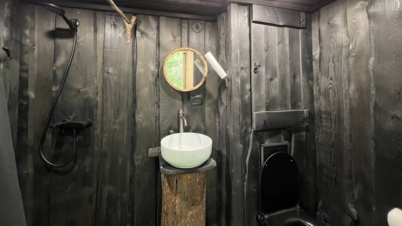 Эко-домик РЕЛАКС эвкалипт, сено, дуб