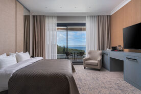 Супериор 2-местный 1-комнатный с видом на море, СПА-отель Luciano Welness & SPA Foros, Форос