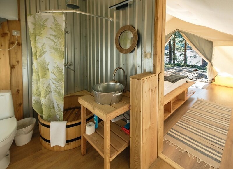 Глемпинг  Шатер 1 линия