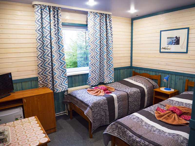 Номер стандарт (twin) с видом во двор