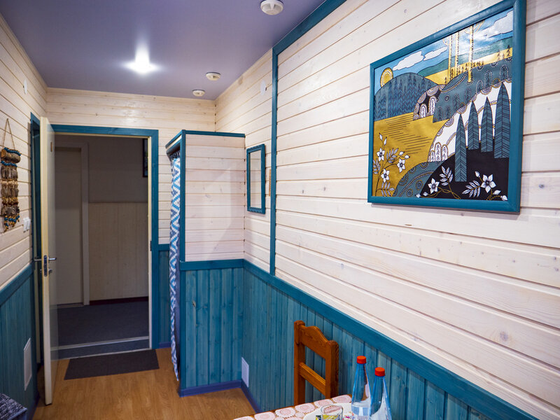 Номер стандарт (twin) с видом во двор