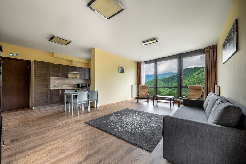 Апартаменты Улучшенный 4-местный (с 1 спальней)