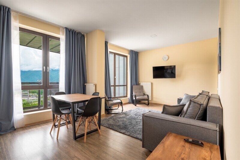 Апартаменты Улучшенный 5-местный (с 2 спальнями, DBL/TWIN)