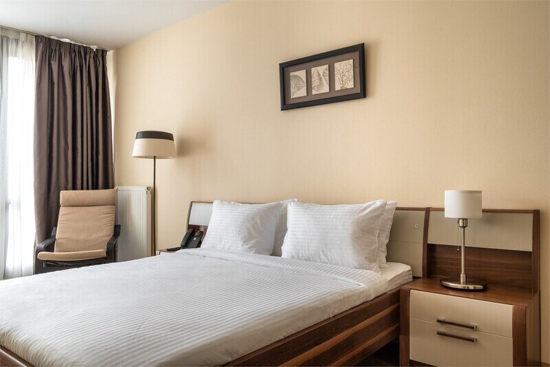 Апартаменты Улучшенный 6-местный (с 2 спальнями, DBL)