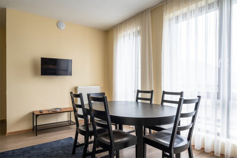 Апартаменты Улучшенный 6-местный (с 2 спальнями, DBL)