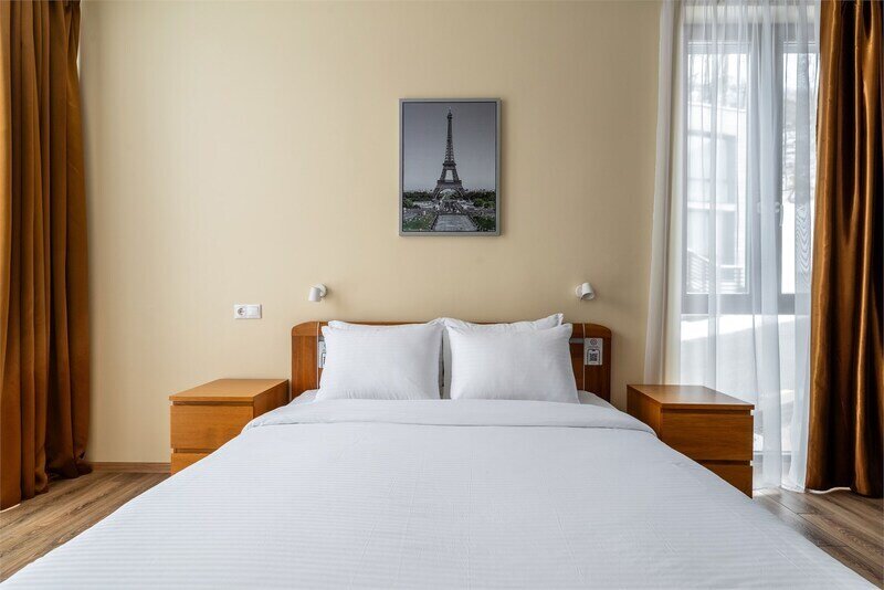 Вилла 7-местная (с 3 спальнями, вид на горы)