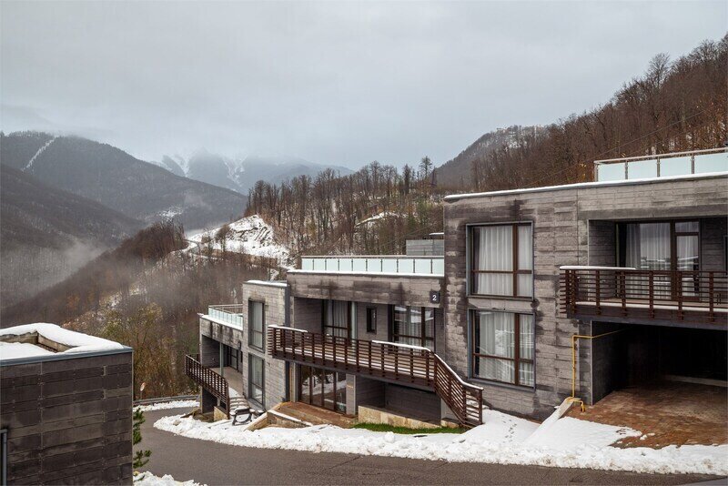 Таунхаус 8-местный (вид на горы)