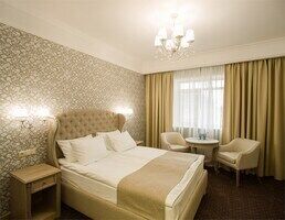 Стандартный номер без балкона с одной двуспальной кроватью, Парк-отель Левада, Санкт-Петербург