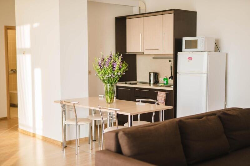 Апартаменты 2-местный (с одной спальней и кухней)