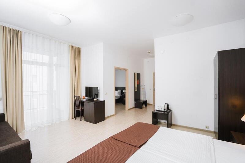 Апартаменты 2-местный (с одной спальней, без кухни)