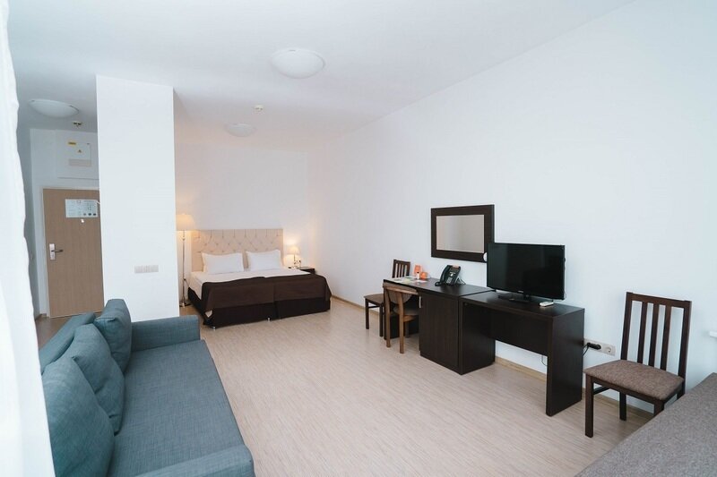 Студио 2-местный (без кухни, для маломобильных гостей)