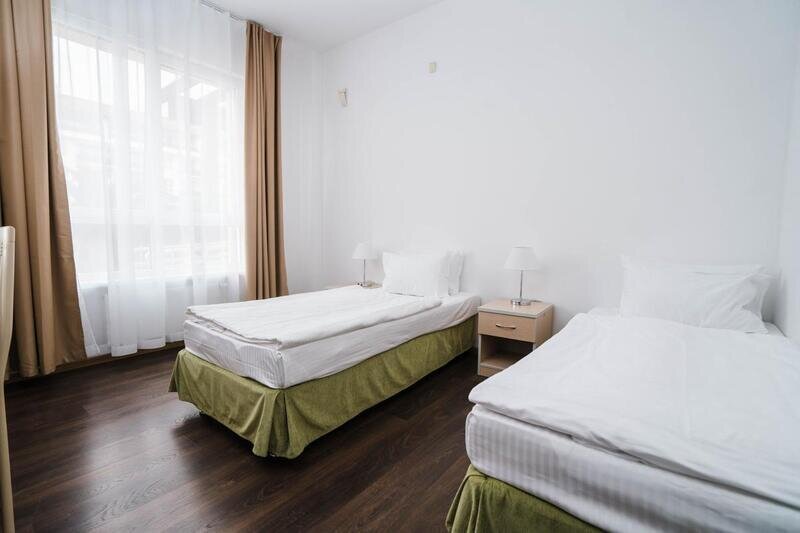 Апартаменты 2-местный (с одной спальней и кухней)