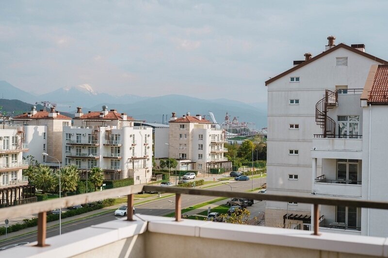 Апартаменты 2-местный (с одной спальней и террасой)