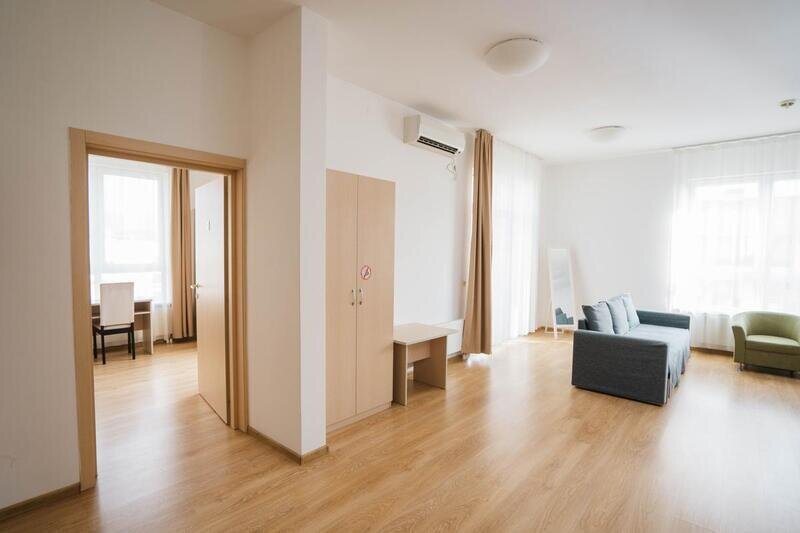 Апартаменты 2-местный (с одной спальней)