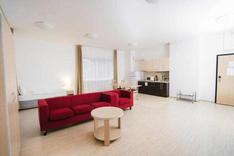 Апартаменты 2-местный (с одной спальней)