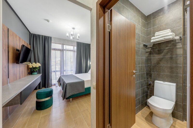 Комфорт 2-местный Коннект (с балконом и видом на горы)