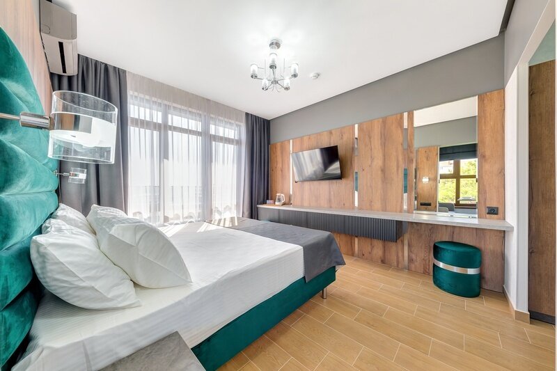 Студио 2-местный (с кухней, с балконом и видом на море)