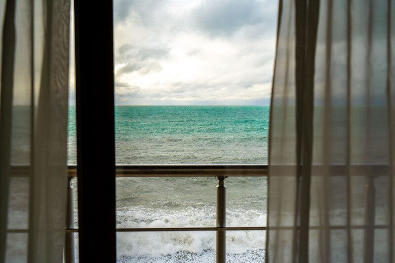 Стандартный 2-местный (с балконом, вид на море и доп.местом)