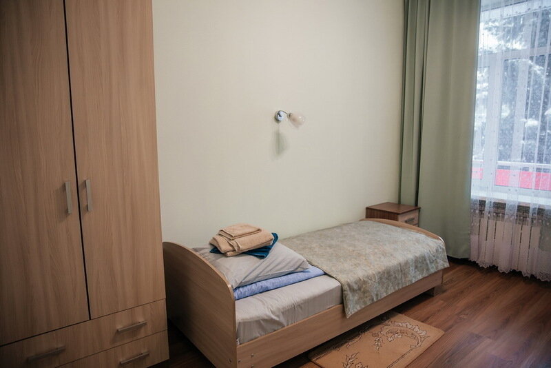 Стандартный 1-местный 1-комнатный (вид на Волгу)