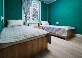 Комфортный номер на 2 человека (Зелёная комната), Туристический клуб Благогория, Кимрский район