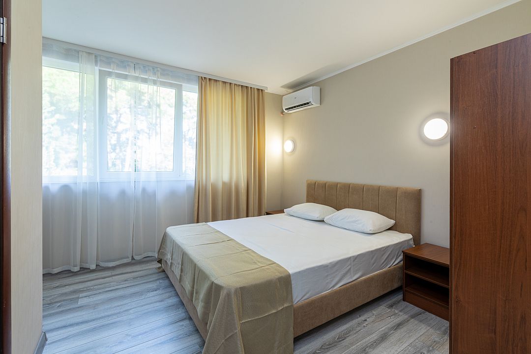 Эконом 2-местный DBL (без балкона,горная сторона, корпус 1)