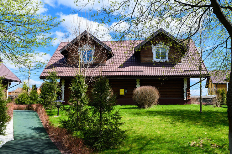 Коттедж 4-местный 2-комнатный COUNTRY FAMILY HOUSE