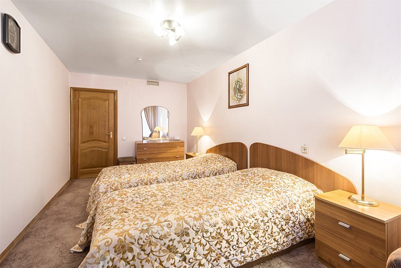 Стандартный 2-местный 1-комнатный (Twin)