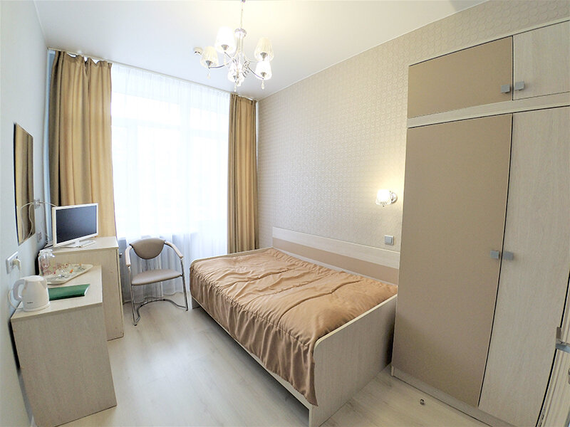 Стандартный 1-местный 1-комнатный