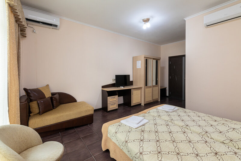 Стандартный 2-местный 1-комнатный (вид на горы)