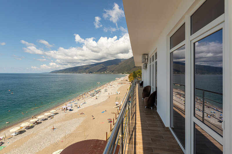 Стандартный 2-местный 1-комнатный (вид на море)