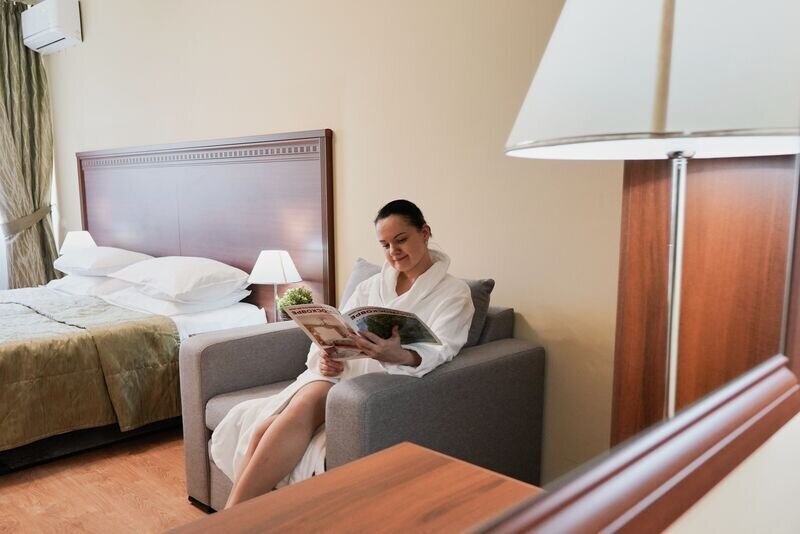 Полулюкс 2-местный 2-комнатный (с ремонтом)