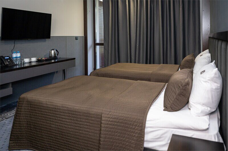 Стандарт (корпус Югославский) TWIN, вид на территорию