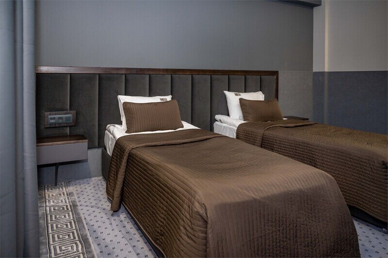 Стандарт (корпус Югославский) TWIN, вид на территорию без балкона