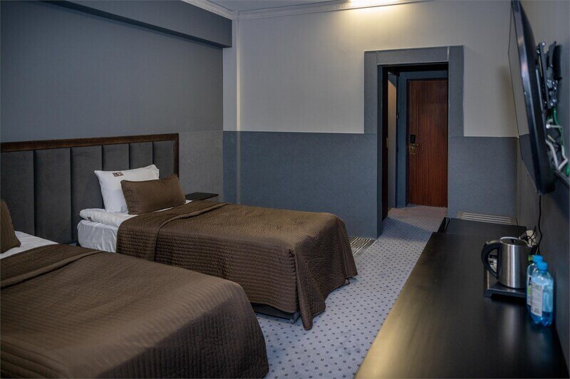 Стандарт (корпус Югославский) TWIN, вид на территорию без балкона