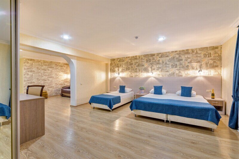 Семейный 4-местный Студия (с кухней)