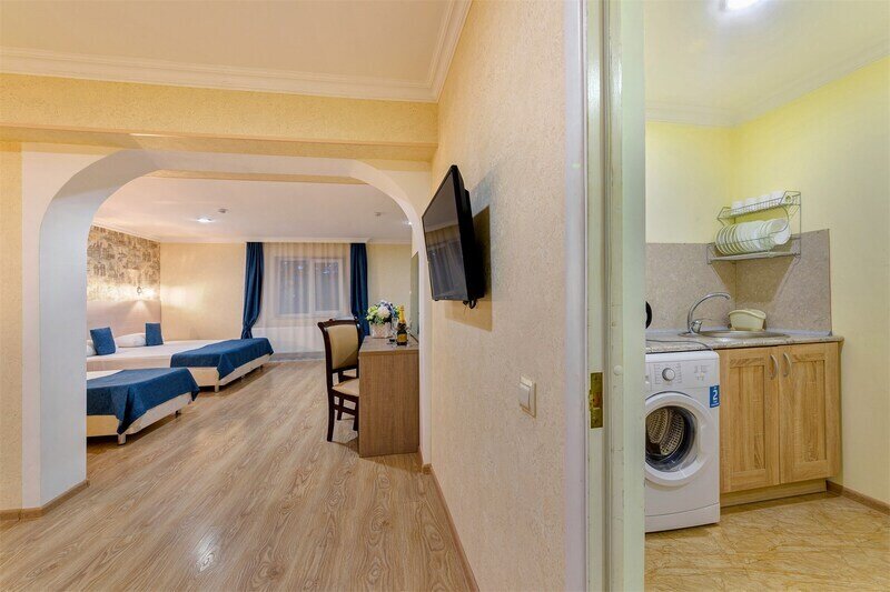 Семейный 4-местный Студия (с кухней)