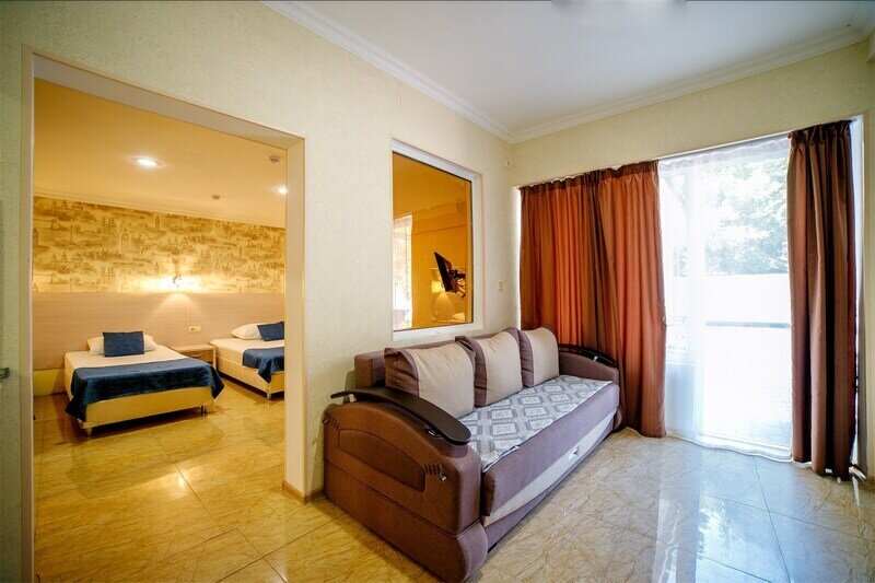 Семейный 4-местный Студия (с кухней)