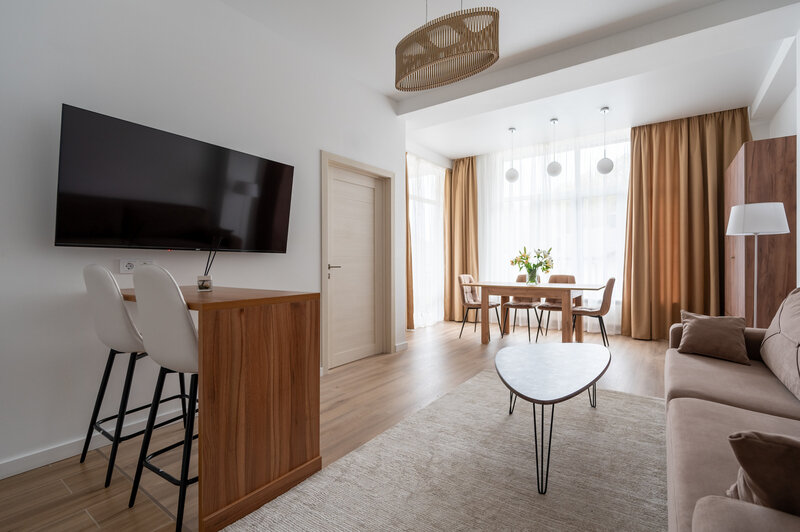 Апартаменты 2-комнатный Семейный (с балконом)