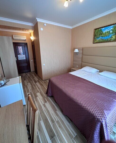 Стандартный 2-местный 1-комнатный (с балконом, с видом на морскую сторону, корпус В)