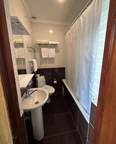 Стандартный 2-местный 1-комнатный (с балконом, с видом на морскую сторону, корпус В)