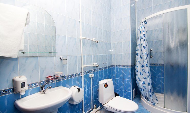 Стандартный 2-местный (без балкона, 4 этаж корпус 1)