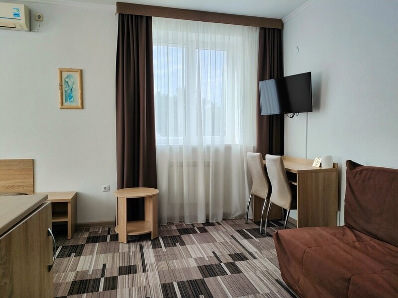 Стандартный 2-местный 1-комнатный (без балкона, корпус № 1)